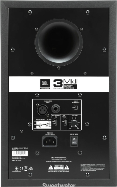 Studyjny monitor JBL 306P MKII (691991007712) - Zdjęcie 3 Studyjny monitor JBL 306P MKII (691991007712) - obraz 3