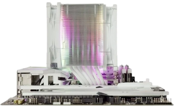 Кулер Scythe Mugen 6 Dual Fan ARGB Edition White (SCMG-6000DWR) - зображення 8