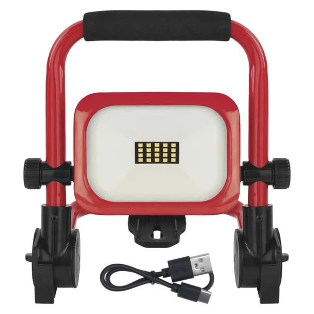 Прожектор с аккумулятором Emos ZS2813 20W 1650Lm 6500K Li-Ion 5000mAh IP54 - изображение 9