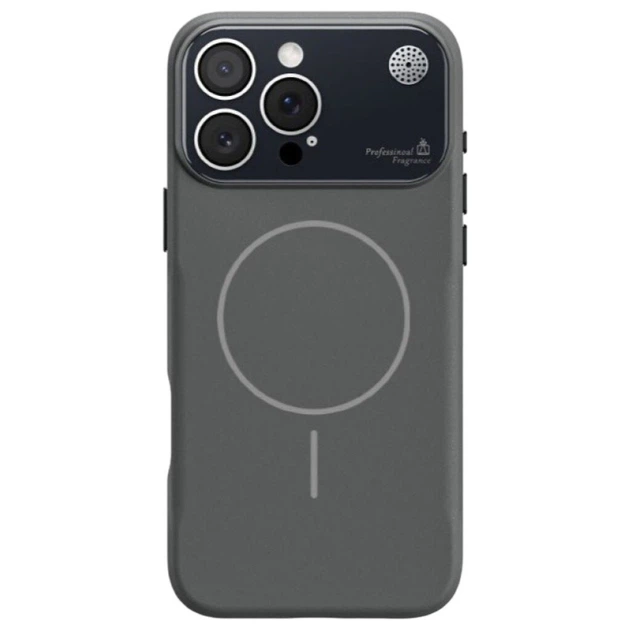 Чохол (накладка) Apple iPhone 11, AG Glass Ароматерапія, MagSafe, Сірий - 713276 - Фото 1 Чохол (накладка) Apple iPhone 11, AG Glass Ароматерапія, MagSafe, Сірий - 713276 - зображення 1