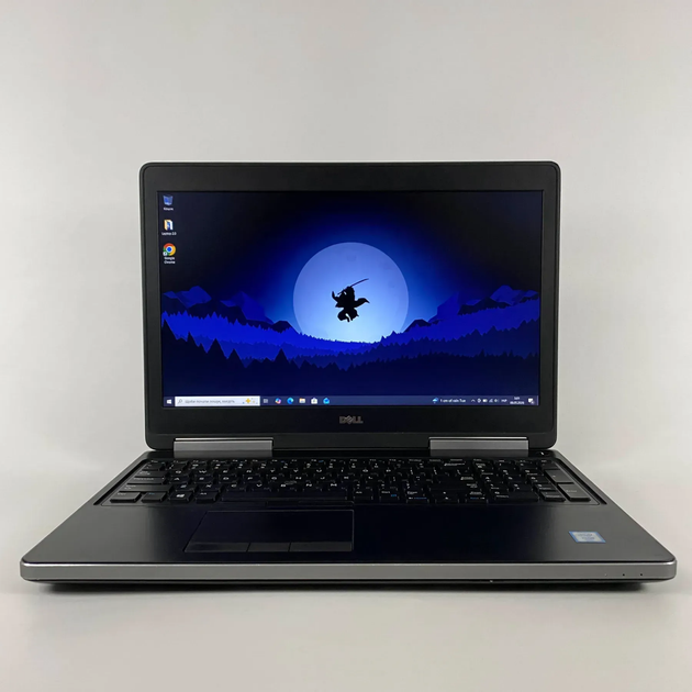 Мобільна робоча станція Dell Precision 7520 / 15.6" (1920x1080) IPS / Intel Xeon E3-1505M v6 (4 (8) ядра по 3.0 - 4.0 GHz) / 16 GB DDR4 / 128 GB SSD + 500 GB HDD / nVidia Quadro M2200, 4 GB GDDR5, 128-bit / HDMI б/в + Подарунок Бездротова миша / USB - Фото 2 Мобільна робоча станція Dell Precision 7520 / 15.6" (1920x1080) IPS / Intel Xeon E3-1505M v6 (4 (8) ядра по 3.0 - 4.0 GHz) / 16 GB DDR4 / 128 GB SSD + 500 GB HDD / nVidia Quadro M2200, 4 GB GDDR5, 128-bit / HDMI б/в + Подарунок Бездротова миша / USB - зображення 2