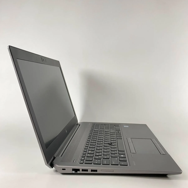 Мобільна робоча станція Б-клас HP zBook 15 G5 / 15.6" (1920x1080) IPS / Intel Xeon E-2176M (6 (12) ядер по 2.7 - 4.4 GHz) / 16 GB DDR4 / 128 GB SSD + 500 GB HDD / nVidia Quadro P2000, 4 GB GDDR5, 128-bit / WebCam / TouchID б/в + Подарунок Миша - Фото 4 Мобільна робоча станція Б-клас HP zBook 15 G5 / 15.6" (1920x1080) IPS / Intel Xeon E-2176M (6 (12) ядер по 2.7 - 4.4 GHz) / 16 GB DDR4 / 128 GB SSD + 500 GB HDD / nVidia Quadro P2000, 4 GB GDDR5, 128-bit / WebCam / TouchID б/в + Подарунок Миша - зображення 4