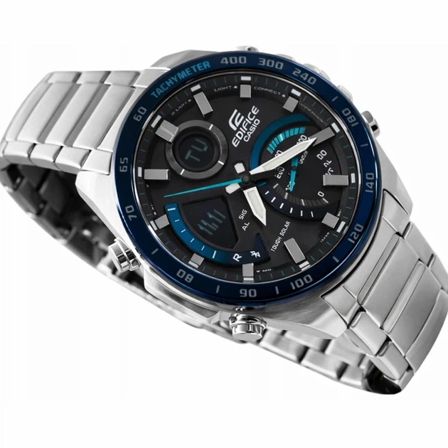 Наручний годинник Casio ECB-900DB-1B - изображение 5