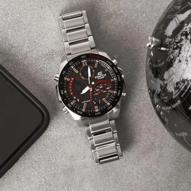 Наручний годинник Casio ECB-900DB-1A - изображение 3
