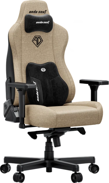 Крісло ігрове Anda Seat Kaiser 3E XL Dark Beige Fabric - изображение 2