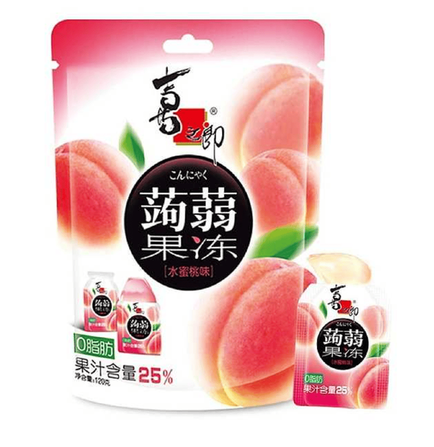 Конжак желе Strongfood Peach Konjac Jell 120г - Фото 5 Конжак желе Strongfood Peach Konjac Jell 120г - зображення 5