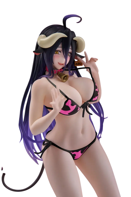 Фігурка Taito Оверлорд Альбедо Overlord Albedo Cow Print Swimsuit 13 см - зображення 3