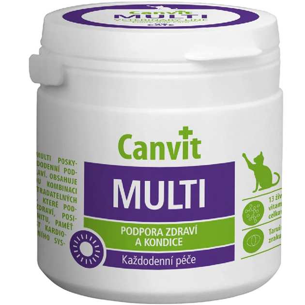 Витаминно-минеральный комплекс для котов Canvit Multi 100 г can50742 - изображение 2