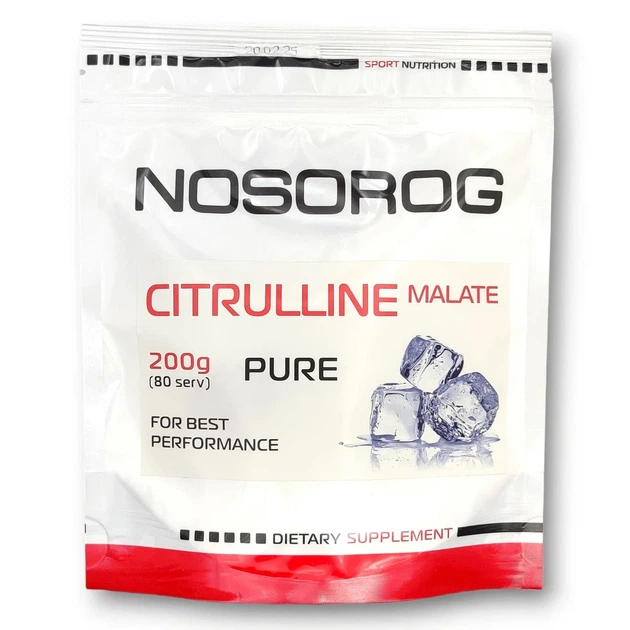 Цитруллин Малат Citrulline Malate Nosorog, 200 г - изображение 2