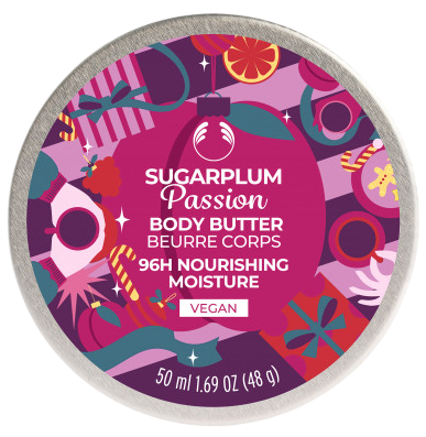 Подарунковий набір The Body Shop SugarPlum Passion Гель для душу 60 мл + Баттер для тіла 50 мл + Крем для рук 30 мл (5028197473099) - зображення 2