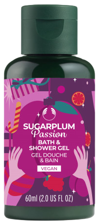 Подарунковий набір The Body Shop SugarPlum Passion Гель для душу 60 мл + Баттер для тіла 50 мл + Крем для рук 30 мл (5028197473099) - зображення 3
