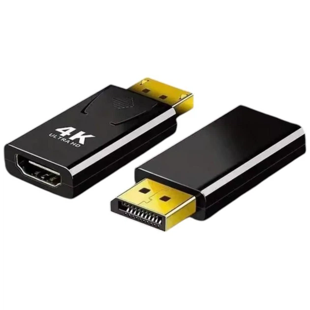 Цифровий перехідник DisplayPort тато > HDMI мама Type A для сучасних моніторів та телевізорів I-Taki - зображення 9