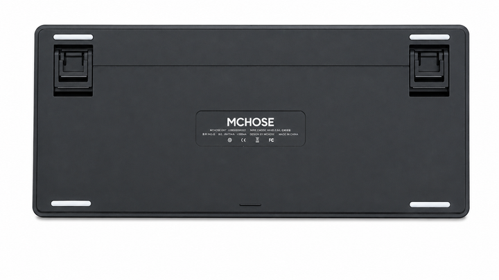 Беспроводная механическая клавиатура MCHOSE G75 Pro V2 75% RGB Hot-Swap Bluetooth/2.4G/USB 8000mAh Pink Gradient - изображение 5