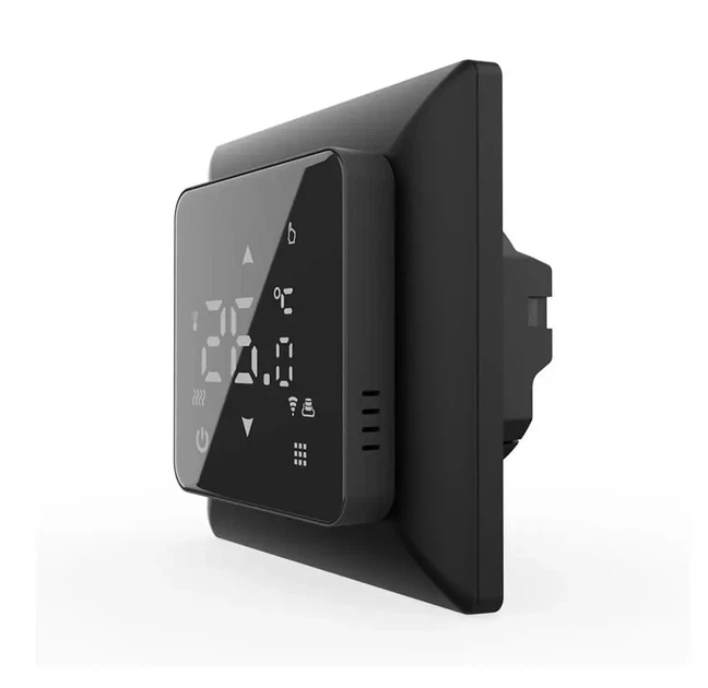 Терморегулятор In-Therm PT 516 BLACK MATTE программируемый сенторный - изображение 2