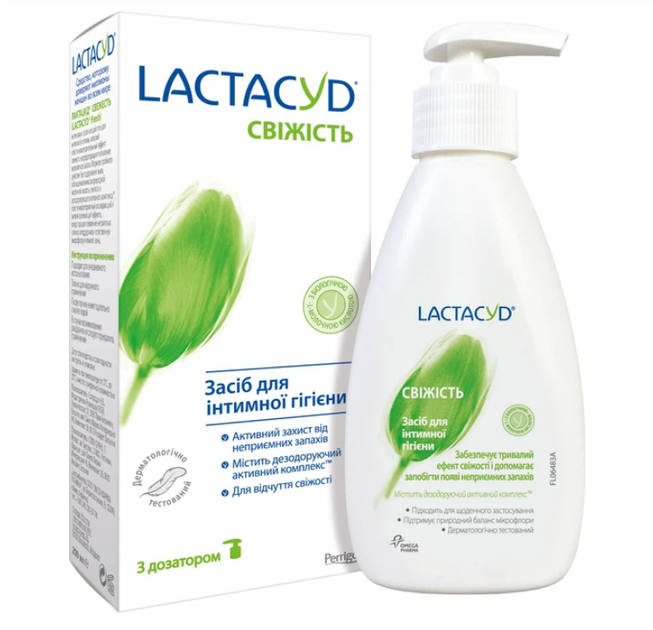 Засіб для інтимної гігієни Lactacyd Femina дозатор Свіжість 200 мл (5391520943195) - Фото 1 Засіб для інтимної гігієни Lactacyd Femina дозатор Свіжість 200 мл (5391520943195) - зображення 1