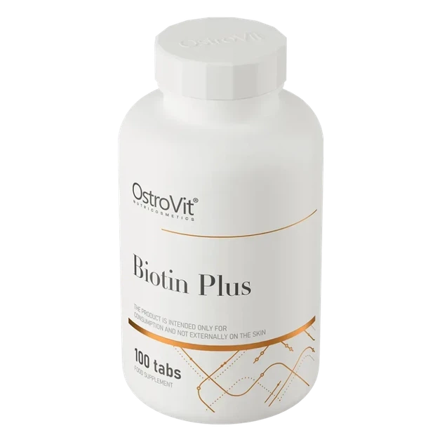 Біотин Плюс Ostrovit Biotin Plus 100 таблеток (OST-25075) - изображение 2