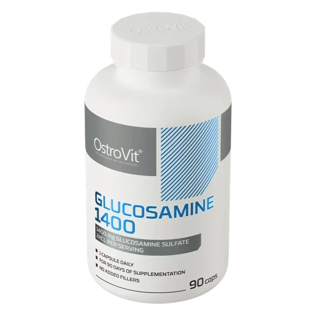 Глюкозамін Ostrovit 1400 Glucosamine 1400 90 капсул (OST-13933) - изображение 2