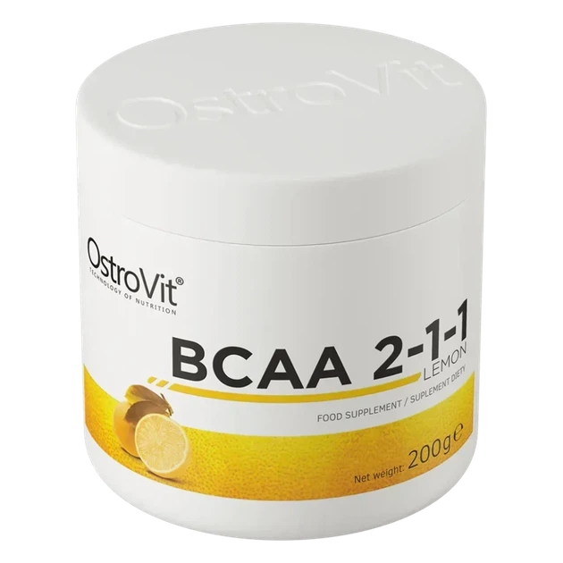 BCAA 2:1:1 Ostrovit лимон 200 г (OST-11342) - Фото 2 BCAA 2:1:1 Ostrovit лимон 200 г (OST-11342) - зображення 2