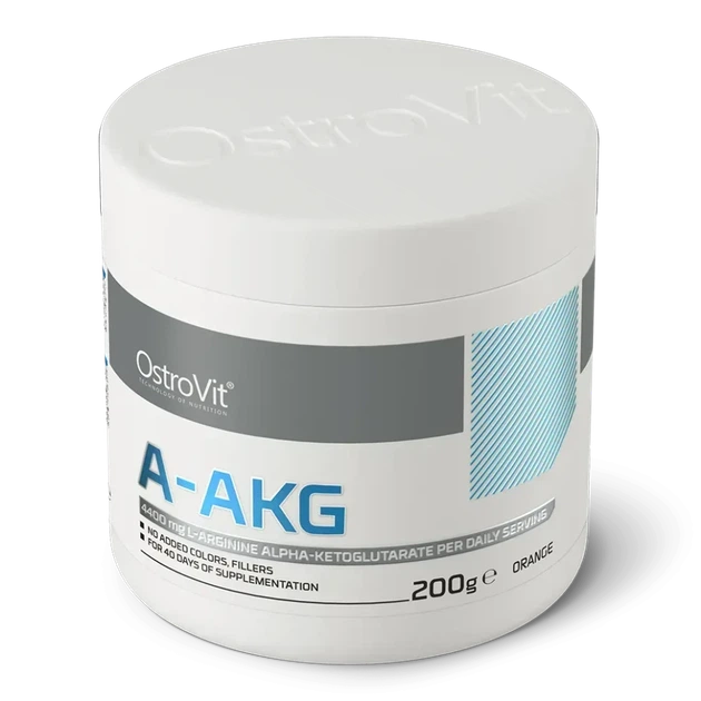 Аргінін-AKG Ostrovit A-AKG апельсин 200 г (OST-10321B) - зображення 2