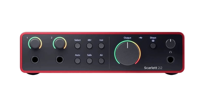 Студійний комплект Focusrite Scarlett 2i2 Studio 4Gen USB-C для запису та подкастів (SUP_nj1661156) (815301001553) - зображення 4