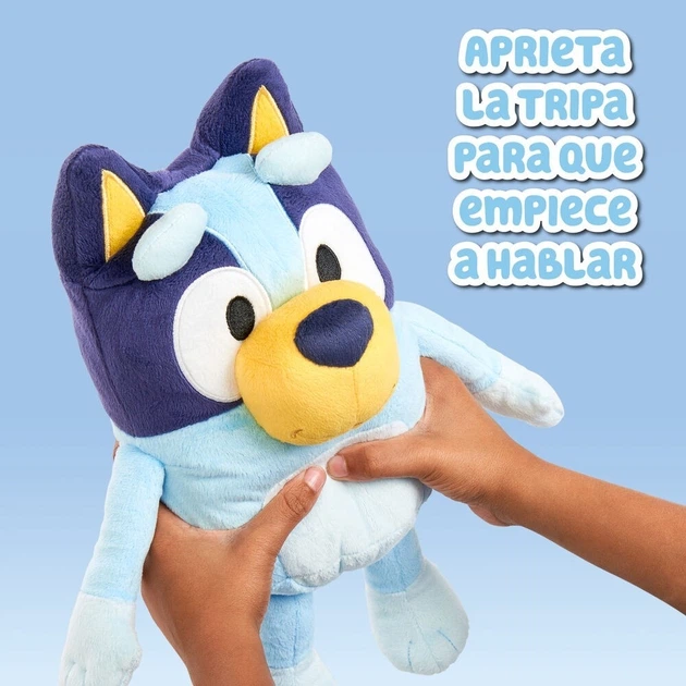 М'яка іграшка Famosa Bluey говорить 25 см BLY16111 (8056379148456) - Фото 3 М'яка іграшка Famosa Bluey говорить 25 см BLY16111 (8056379148456) - зображення 3