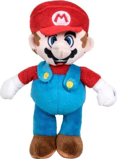 М'яка іграшка Play by Play Nintendo Super Mario Bros: Mario 18 см 82647 (8425611375996) - зображення 2