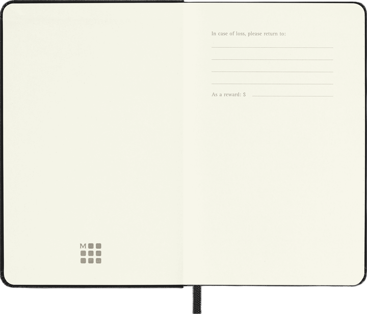 Notes Moleskine Classic Czarny w linie 9 x 14 cm 192 strony (9788883701009) - obraz 3