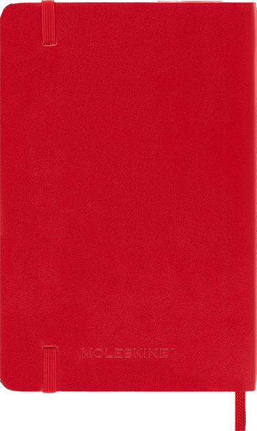 Notes Moleskine Classic Czerwony w linie 9 x 14 cm 192 strony (8055002854597) - obraz 2