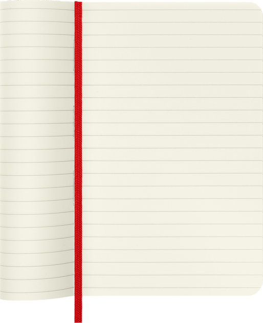 Notes Moleskine Classic Czerwony w linie 9 x 14 cm 192 strony (8055002854597) - obraz 4