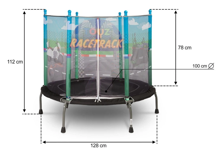 Trampolina dziecięca Toyz Race (5908310397276) - Zdjęcie 9 Trampolina dziecięca Toyz Race (5908310397276) - obraz 9