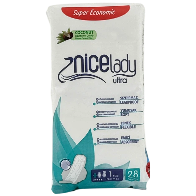 Прокладки NiceLady Ultra 28 шт. (Туреччина) - Фото 1 Прокладки NiceLady Ultra 28 шт. (Туреччина) - изображение 1