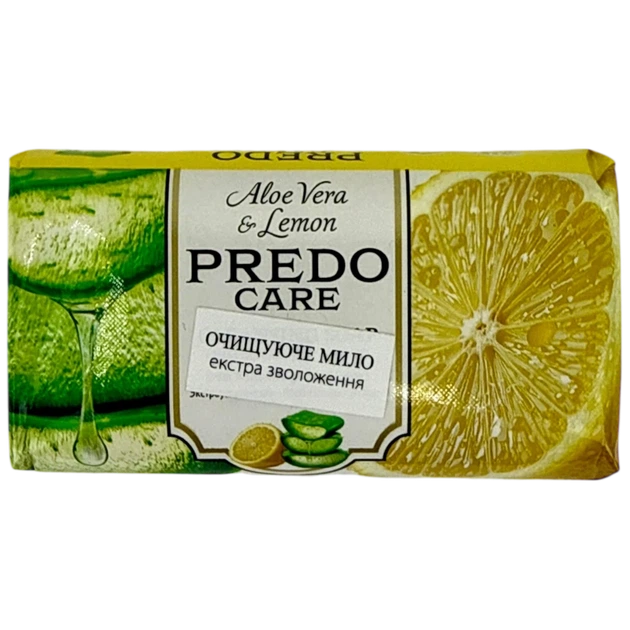 Мило тверде Predo Алое та Лимон 90г (Туреччина) - Фото 1 Мило тверде Predo Алое та Лимон 90г (Туреччина) - зображення 1