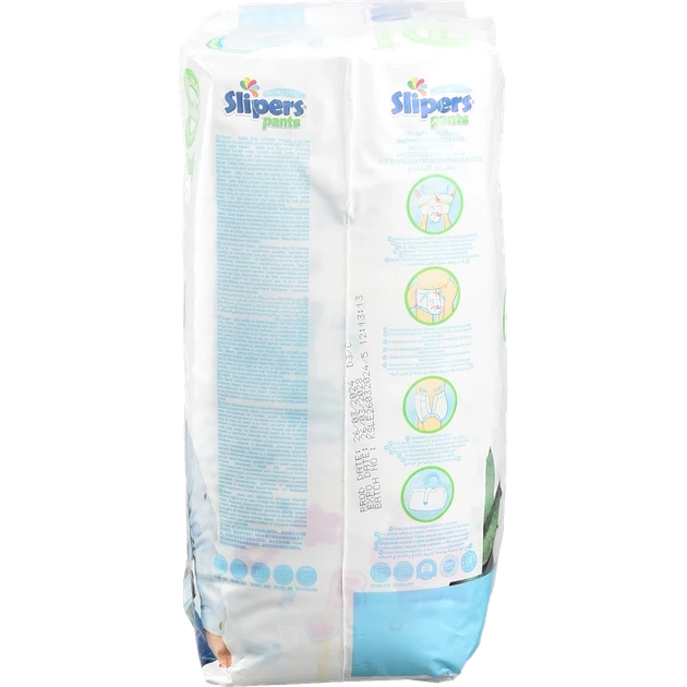 Підгузки для дітей Slipers EP-205 5 XL 24 шт. Junior 9-21 кг И219 (Туреччина) - изображение 3