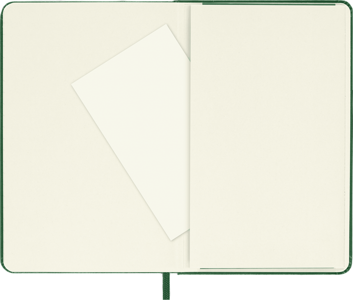 Notes Moleskine Classic Zielony w linie 9 x 14 cm 192 strony (8058647629025) - obraz 5