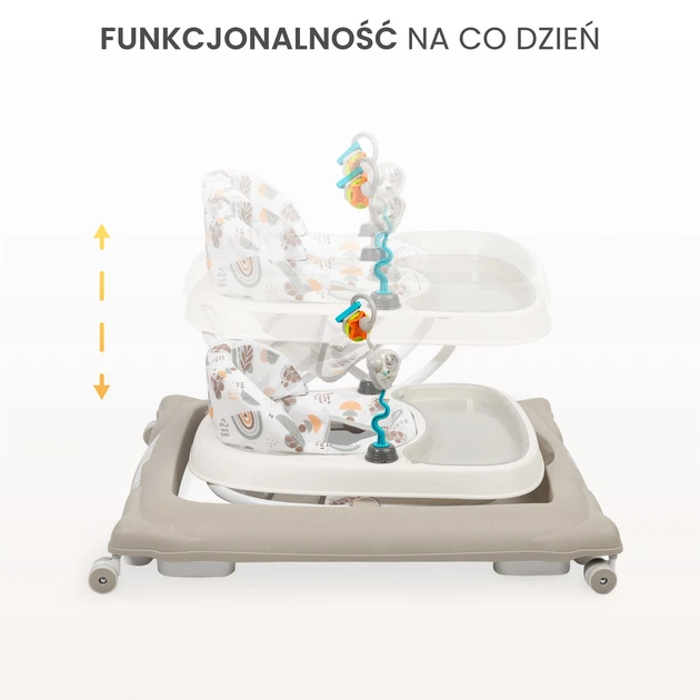 Chodzik dzieciecy Toyz by Caretero Canto 4 w 1 Szary (5903076322135) - Zdjęcie 8 Chodzik dzieciecy Toyz by Caretero Canto 4 w 1 Szary (5903076322135) - obraz 8