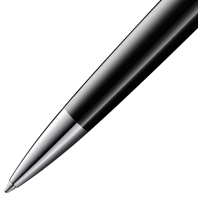 Ручка кулькова LAMY Studio сяюча чорна стрижень M16 чорний (4014519693512) - Фото 2 Ручка кулькова LAMY Studio сяюча чорна стрижень M16 чорний (4014519693512) - зображення 2