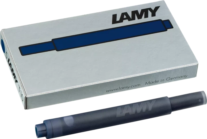 Набір чорнильних картриджів LAMY T10 темно-синій 5 шт. (1610655) - Фото 1 Набір чорнильних картриджів LAMY T10 темно-синій 5 шт. (1610655) - изображение 1
