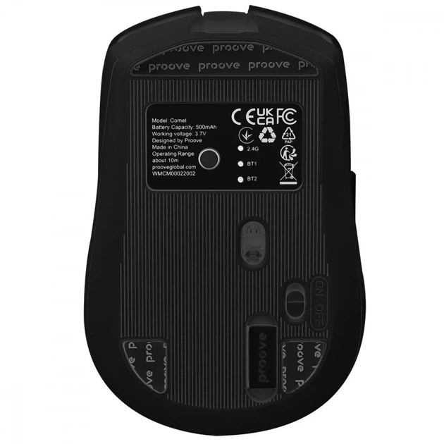 Бездротова Миша Wireless Mouse Proove Comet black (WMCM00022001) - зображення 8