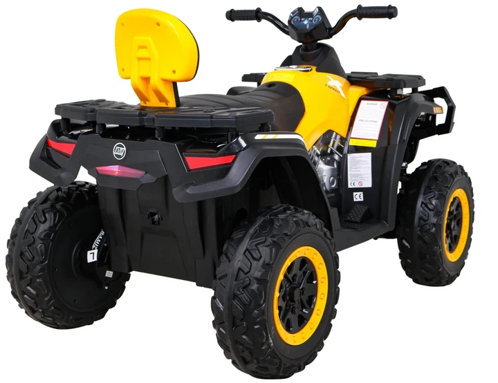 Електроквадроцикл для дітей XT-Speed для дітей жовтий PA.S615.ZOL (5903864954937) - зображення 14