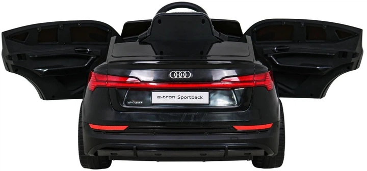 Електромобіль для дітей Audi E-Tron Sportback LED з пультом керування чорний PA.QLS-6688.CZ (5903864951288) - Фото 10 Електромобіль для дітей Audi E-Tron Sportback LED з пультом керування чорний PA.QLS-6688.CZ (5903864951288) - зображення 10