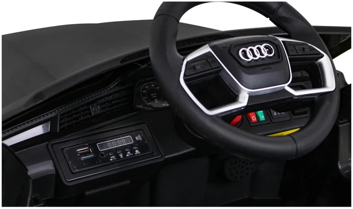 Електромобіль для дітей Audi E-Tron Sportback LED з пультом керування чорний PA.QLS-6688.CZ (5903864951288) - Фото 12 Електромобіль для дітей Audi E-Tron Sportback LED з пультом керування чорний PA.QLS-6688.CZ (5903864951288) - зображення 12