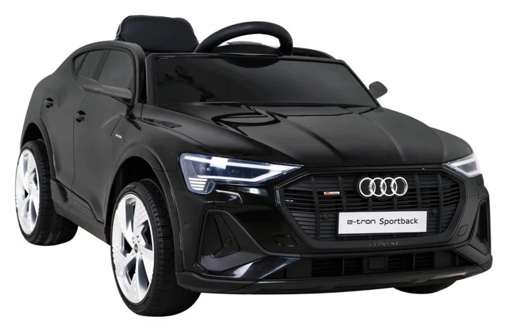 Електромобіль для дітей Audi E-Tron Sportback LED з пультом керування чорний PA.QLS-6688.CZ (5903864951288) - Фото 14 Електромобіль для дітей Audi E-Tron Sportback LED з пультом керування чорний PA.QLS-6688.CZ (5903864951288) - зображення 14