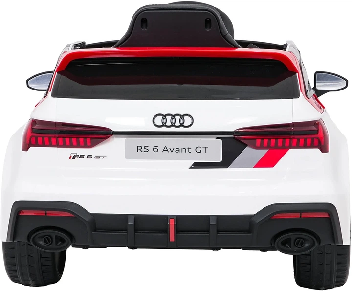 Електромобіль для дітей Audi RS6 Avant GT білий PA.QLS-8620.BIA (5903864961294) - Фото 2 Електромобіль для дітей Audi RS6 Avant GT білий PA.QLS-8620.BIA (5903864961294) - зображення 2