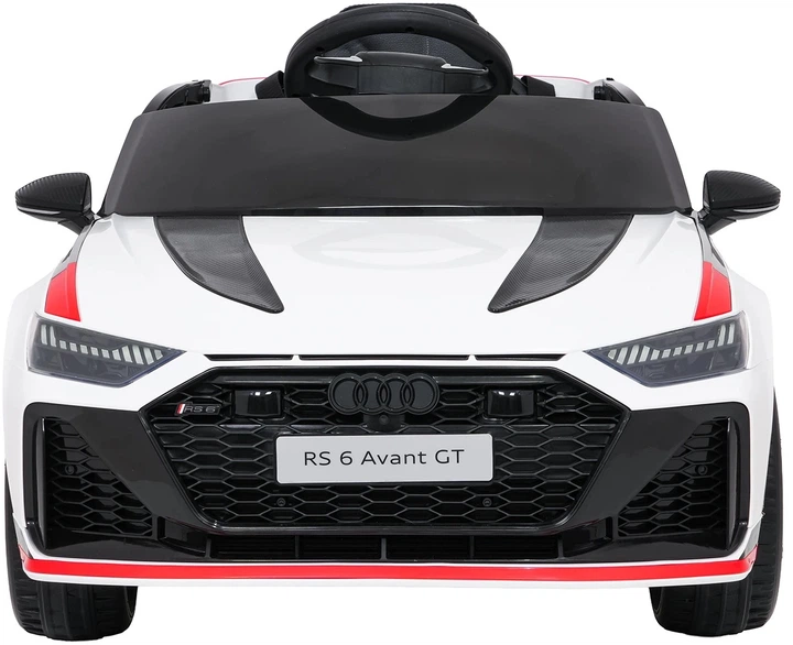 Електромобіль для дітей Audi RS6 Avant GT білий PA.QLS-8620.BIA (5903864961294) - Фото 12 Електромобіль для дітей Audi RS6 Avant GT білий PA.QLS-8620.BIA (5903864961294) - зображення 12