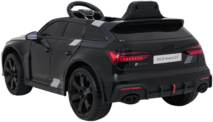 Електромобіль для дітей Audi RS6 Avant GT чорний PA.QLS-8620.CZ (5903864961300) - Фото 17 Електромобіль для дітей Audi RS6 Avant GT чорний PA.QLS-8620.CZ (5903864961300) - зображення 17