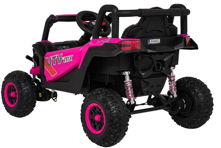 Електричний багі для дітей Madman UTV-MX рожевий PA.XMX-631.ROZ (5903864984965) - зображення 13