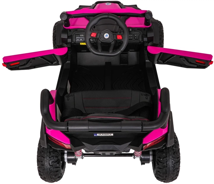 Електричний багі для дітей Madman UTV-MX рожевий PA.XMX-631.ROZ (5903864984965) - зображення 16