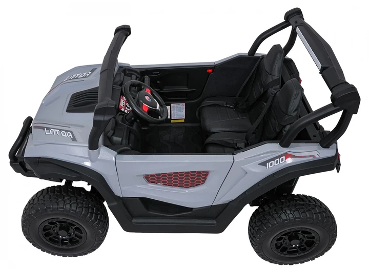 Електричний багі для дітей Gravity 4x4 сірий PA.S618.SZA (5903864979923) - зображення 16