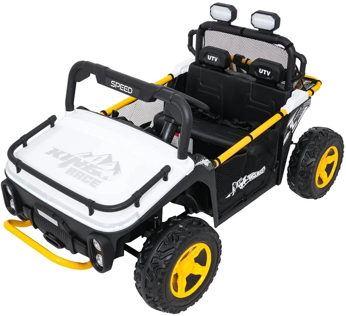 Електричний багі для дітей UTV Speed білий PA.HL707.BIA (5903864960686) - зображення 3