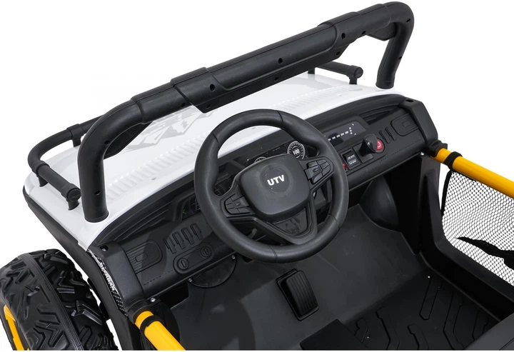 Електричний багі для дітей UTV Speed білий PA.HL707.BIA (5903864960686) - зображення 6